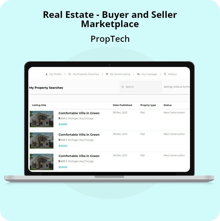Real Estate – Buyer and Seller Marketplace
