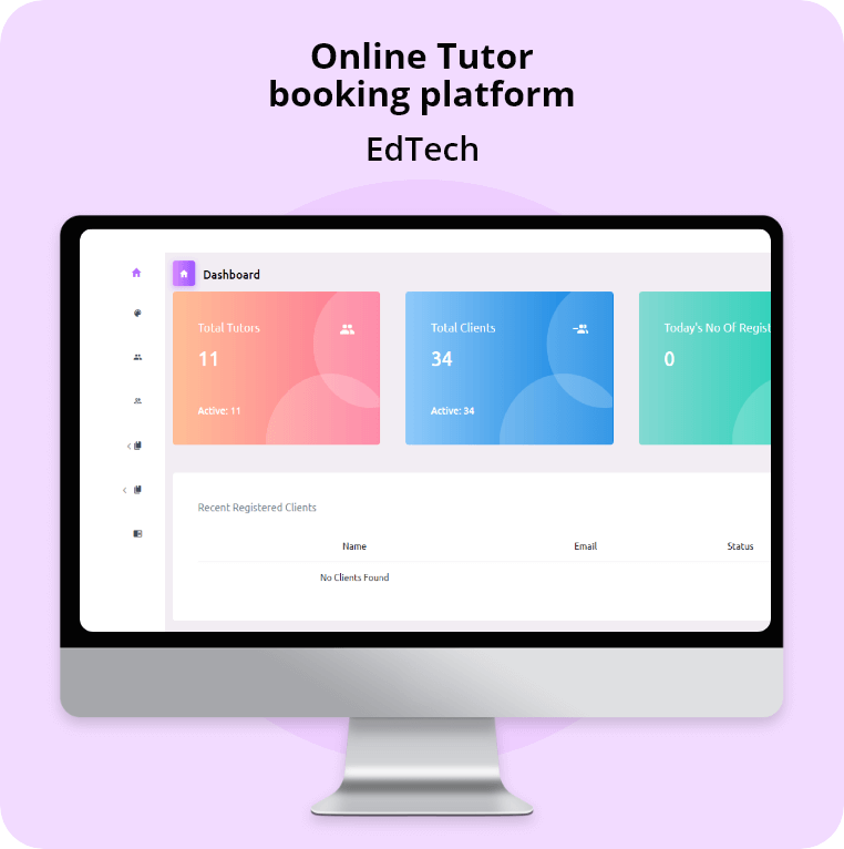 Online Tutor booking platform
