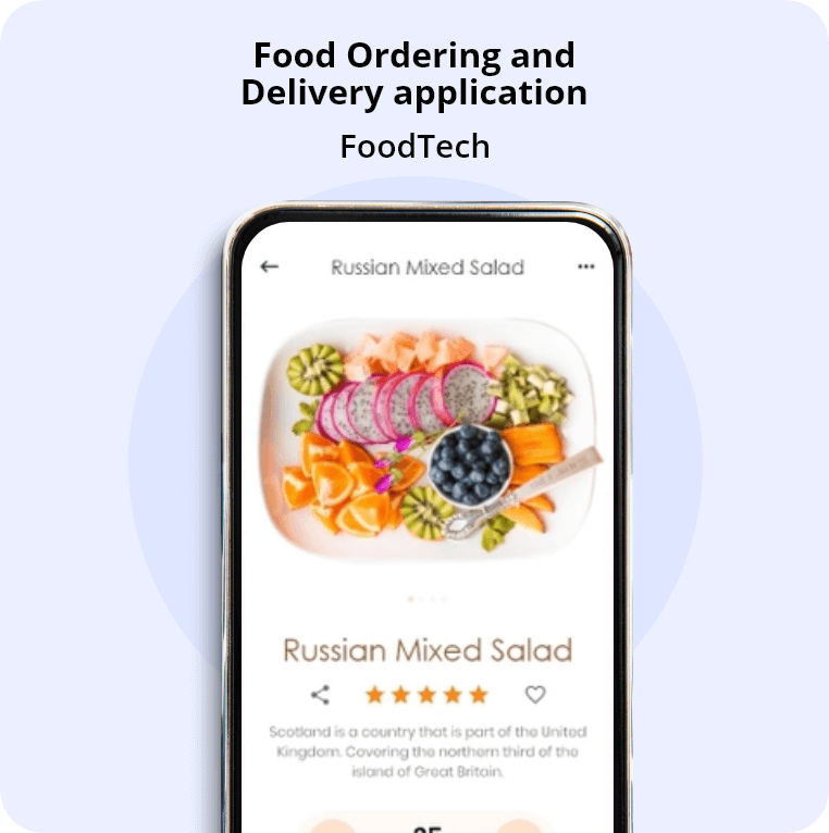 Food Ordering and Delivery application