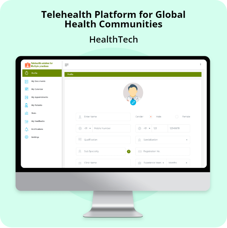 Telehealth Platform for Global Health Communities