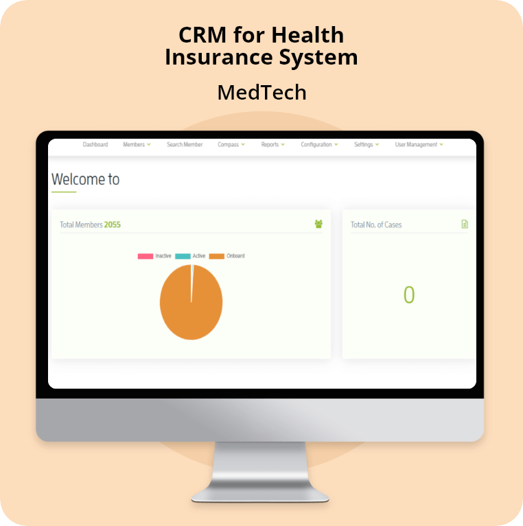 CRM for Health Insurance System